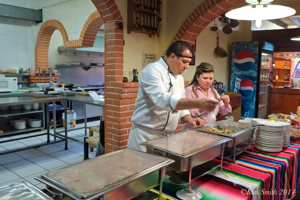 Chef Jean Gabriel Salazar López Hotel Don Bruno Angangueo © Kim Smith 2014.