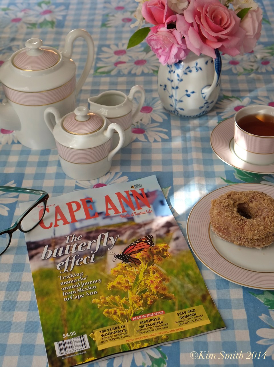 Cape Ann Magazine Summer 2014 butterfly ©Kim Smith 2014